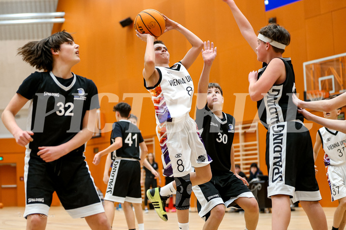 08.03.2025 Österreichischer Basketballverband 2024/25, SLMU14, SU Döbling vs. BBC Nord Dragonz
