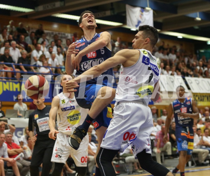 Basketball ABL 2017/18, Playoff Finale Spiel 6 Gmunden Swans vs. Kapfenberg Bulls