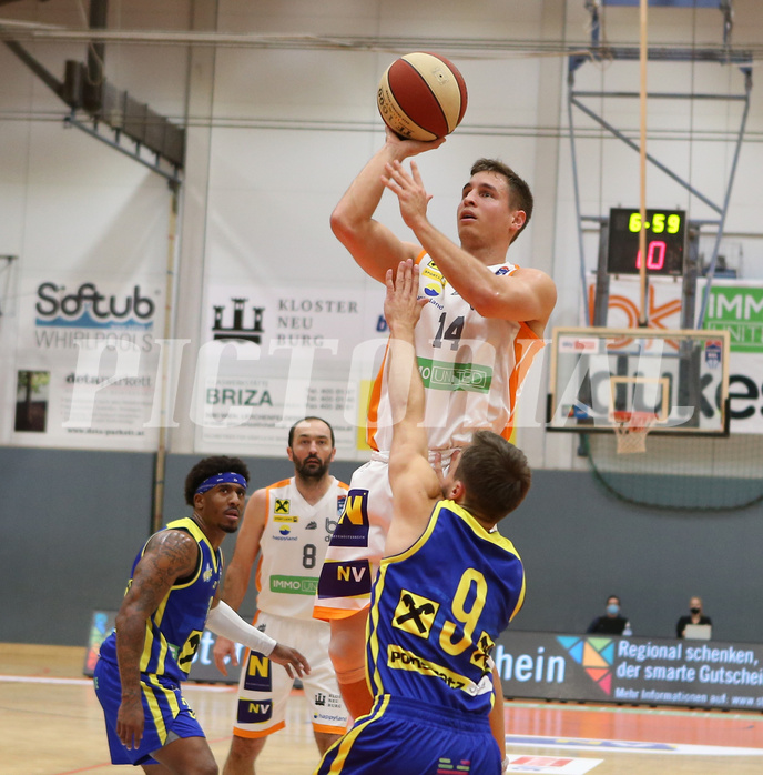 Basketball Superliga 20120/21, Grunddurchgang 4.Runde Klosterneuburg Dukes vs. UBSC Graz