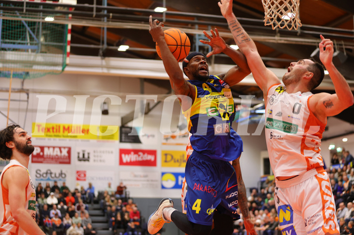 Basketball Superliga 2023/24, Grunddurchgang 16.Runde Klosterneuburg Dukes vs. UBSC Graz


