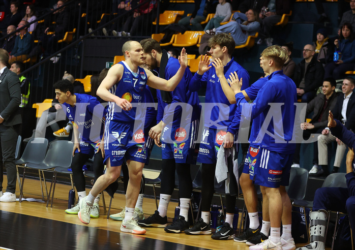 Basketball Superliga 2024/25, Gruunddurchgang 18.Runde BC Vienna vs. Oberwart Gunners


