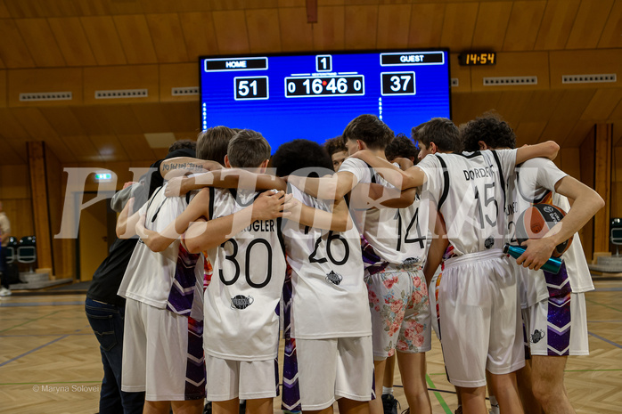 06.04.2025 Österreichischer Basketballverband 2024/25, SLMU16, Post SV Wien vs. BBU Salzburg