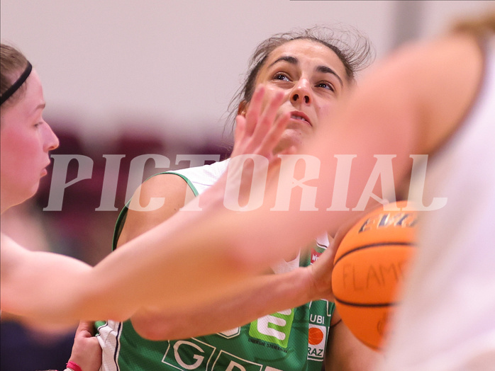 Basketball Damen Superliga 2023/24, Grunddurchgang 1.Runde Basket Flames vs. UBI Graz


