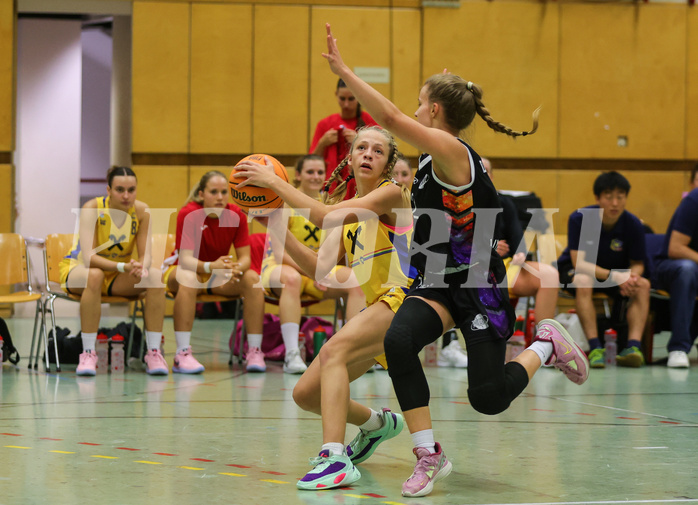 Basketball Damen Superliga 2023/24, Grunddurchgang 3.Runde Vienna United vs. SKN St.Pölten


