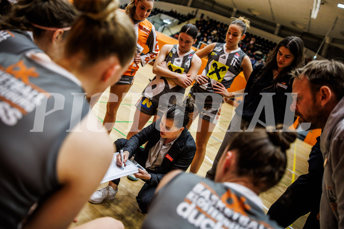 Basketball, Win2Day Basketball Damen Superliga 2024/25, Grunddurchgang 9.Runde, Vienna Timberwolves, Klosterneuburg Duchess, Diana Picorusevic (Head Coach)