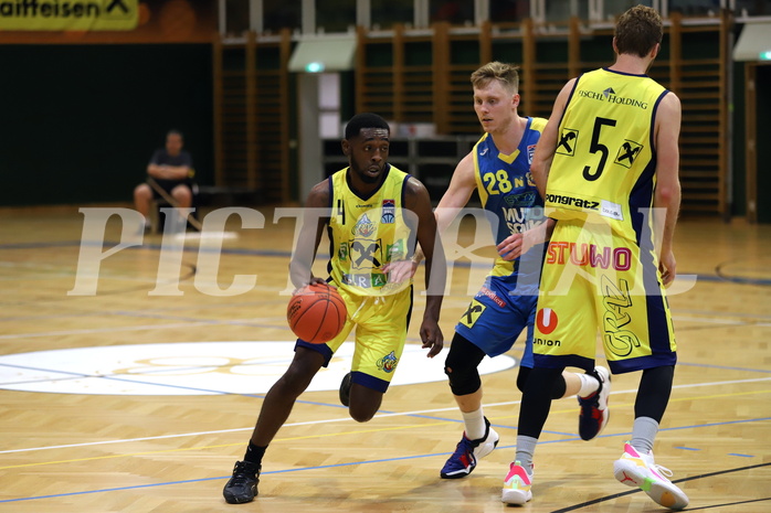 Basketball Superliga 2021/22, Grunddurchgang 1.Runde UBSC Graz vs. SKN St.Pölten


