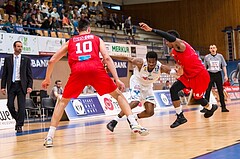 Basketball, ABL 2016/17, Playoff HF Spiel 1, Oberwart Gunners, WBC Wels, Andell Cumberbatch (13)