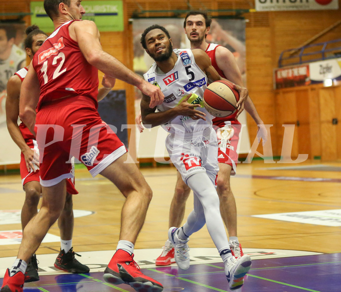 Basketball Superliga 2020/21, Grunddurchgang 18.Runde Gmunden Swans vs. BC Vienna


