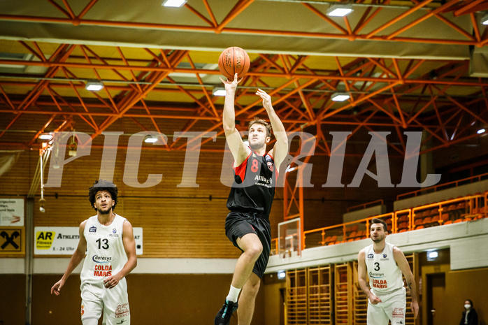 Basketball, Basketball Zweite Liga, Grunddurchgang 8.Runde, BBC Nord Dragonz, Mistelbach Mustangs, Jan Kozina (8)