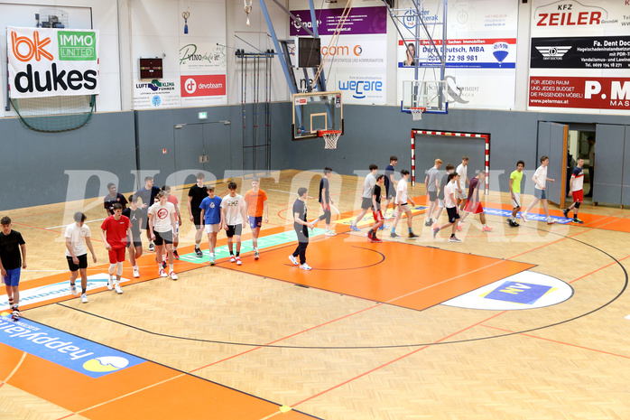 Basketball Nationalteamsichtung 2021,  mu16. 


