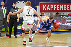 Basketball Superliga 2021/22, Grundduchgang 8.Runde , Kapfenberg Bulls vs. Timberwolves