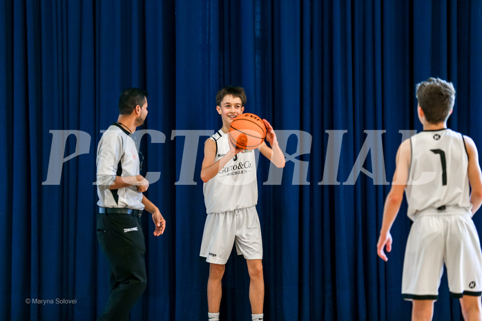 31.03.2025 Österreichischer Basketballverband 2024/25, SLMU14 Basket Flames WAT vs. FSN Baskets Wels
