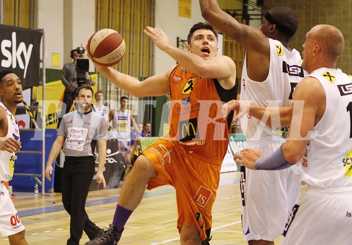 Basketball ABL 2015/16 Grunddurchgang 18.Runde  Fürstenfeld Panthers vs Gmunden Swans
