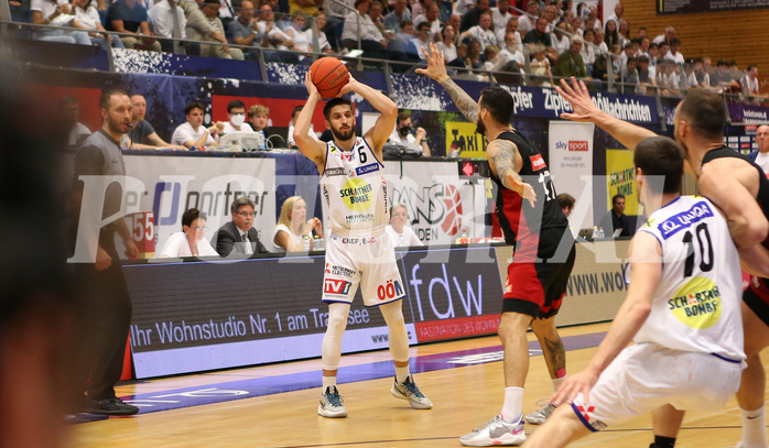 Basketball Superliga 2021/22, Finale Spiel 4 Gmunden Swans vs. BC Vienna