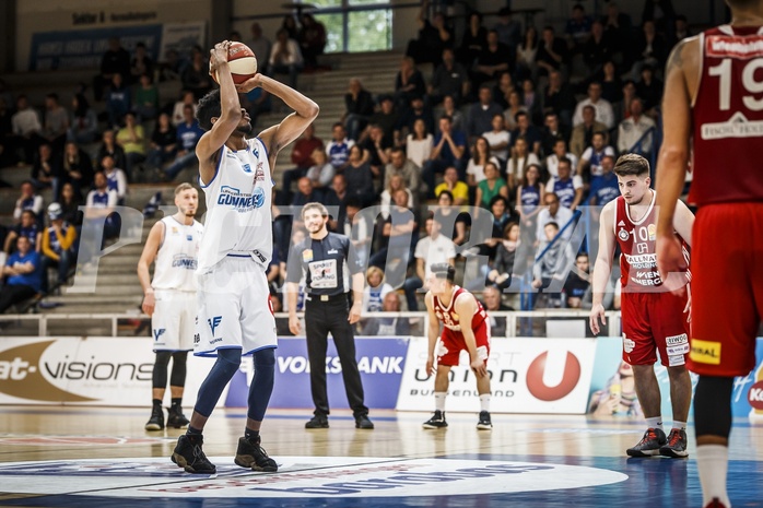 Basketball, ABL 2018/19, Playoff VF Spiel 2, Oberwart Gunners, BC Vienna, Dwane Miner (6)