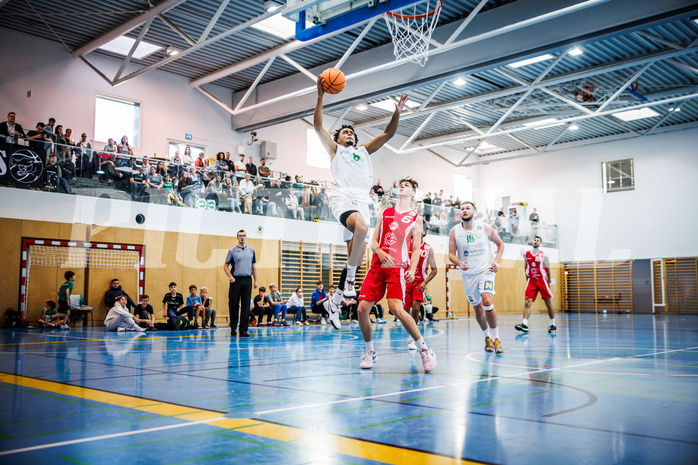 Basketball, Basketball Zweite Liga 2024/25, Grunddurchgang 1.Runde, Deutsch Wagram Alligators, Upper Austrian Ballers, Steven Kaltenbrunner (8)