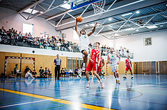 Basketball, Basketball Zweite Liga 2024/25, Grunddurchgang 1.Runde, Deutsch Wagram Alligators, Upper Austrian Ballers, Steven Kaltenbrunner (8)