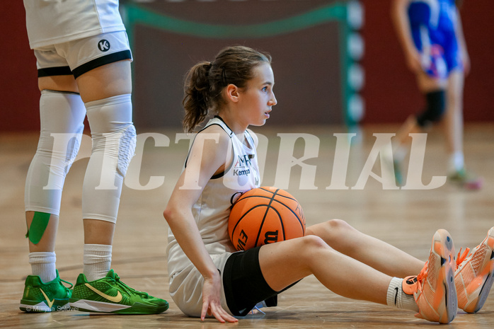 27.04.2025 Österreichischer Basketballverband 2024/25, SLWU16 VF Basket Flames UNION vs. DBB  Basketgirls Wels