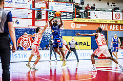 Basketball, Win2Day Superliga 2024/25, Playoffs, Halbfinale Spiel 2, Traiskirchen Lions, Oberwart Gunners, Siegfried 