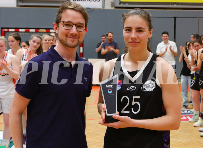 Superliga 2022/23, WU19 Finale, Siegerehrung Basketduchess Klosterneuburg vs. Vienna United


