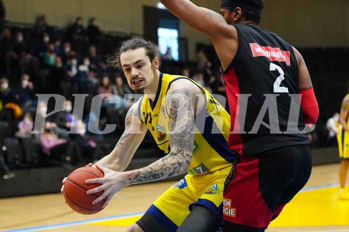Basketball Superliga 2021/22, 4. Platzierungsrunde,UBSC Graz vs. BC Vienna


