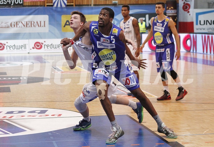 Basketball ABL 2015/16 Playoff Viertelfinale Spiel 5  Oberwart Gunners vs Gmunden Swans

