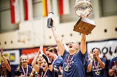 Basketball, Win2Day Basketball Damen Superliga 2023/24, Playoff, Finale Spiel 3, SKN St. Pölten, UBI Graz, 