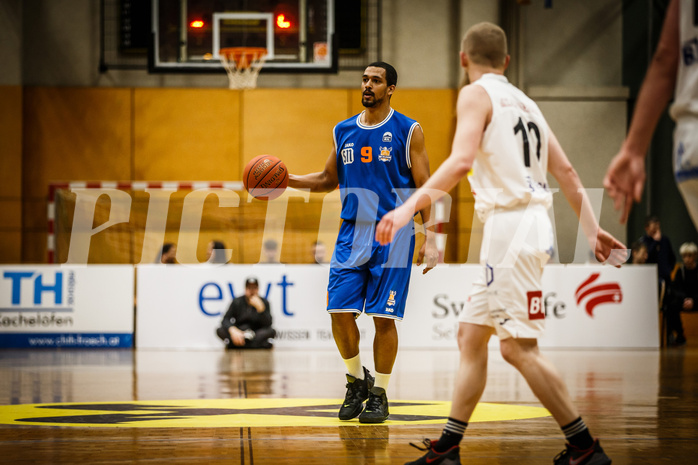 Basketball, Basketball Zweite Liga 2022/23, Playoff, Viertelfinale Spiel 2
, Mattersburg Rocks, BBU Salzburg, L. O´neal (9)