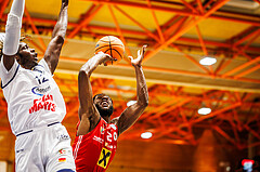 Basketball, win2day Basketball Superliga 2024/25, Grunddurchgang Runde 3, BBC Nord Dragonz, Flyers Wels, Damion Rosser (2)