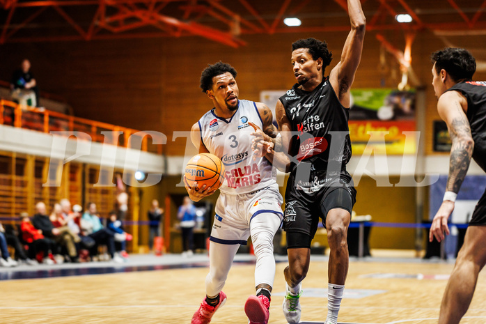 Basketball, win2day Basketball Superliga 2024/25, Qualifikationsrunde 4
, BBC Nord Dragonz, Kapfenberg Bulls, Rayshawn Mart (3)