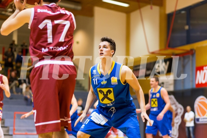 Basketball ABL 2015/16 Grunddurchgang 30.Runde Traiskirchen Lions vs. UBSC Graz