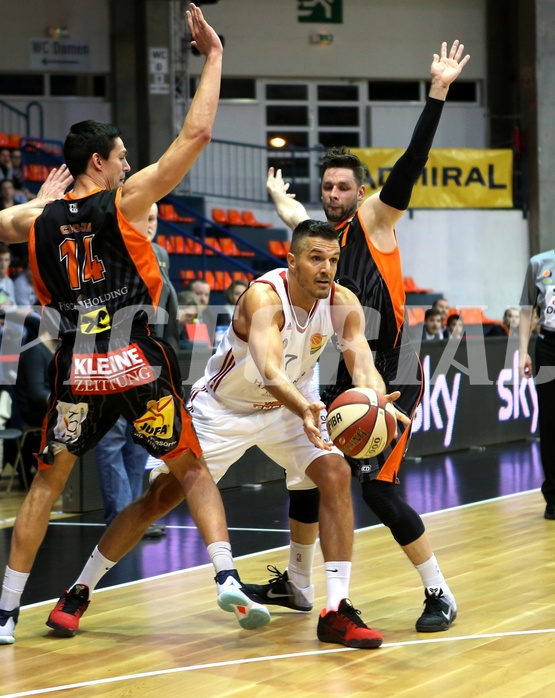 Basketball ABL 2015/16 Grunddurchgang 23.Runde BC Vienna vs. Fürstenfeld Panthers


