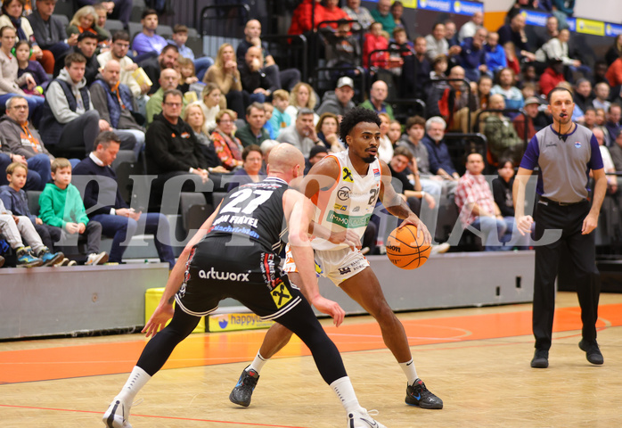 Basketball Superliga 2023/24, Grunddurchgang 17.Runde Klosterneuburg Dukes vs. Flyers Wels


