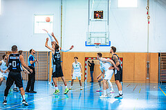 Basketball, Basketball Zweite Liga 2022/23 Playoff, Viertelfinale Spiel 2, Union Deutsch Wagram, Raiders Tirol, Marko Kolaric (30), Thomas Pirchner (10)
