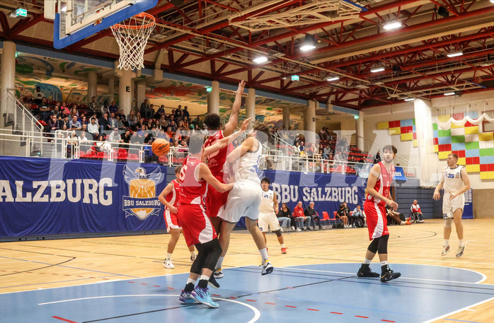 Basketball Zweite Liga 2023/24, Grunddurchgang 3.Runde BBU Salzburg vs. Upper Austrian Ballers


