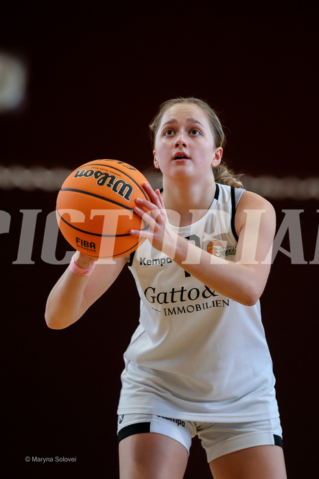 15.02.2025 Österreichischer Basketballverband 2024/25, SLWU19, Basket Flames UNION vs. Vienna Timberwolves