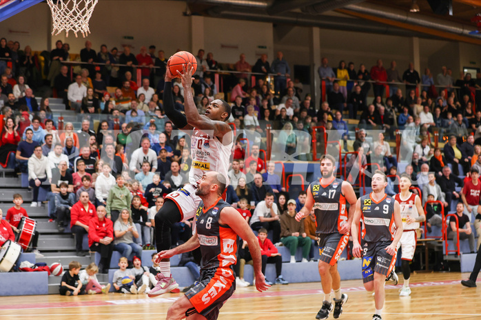 Basketball Superliaga 2022/23, Grunddurchgang 16.Runde Traiskirchen Lions vs. Klosterneuburg Dukes


