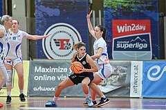 Basketball Superliga 2024/25, Grunddurchgang 9.Runde, DBB Wels vs Vienna United,

