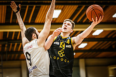 Basketball, Basketball Zweite Liga, Grunddurchgang 17.Runde, Mattersburg Rocks, Fürstenfeld Panthers, Andrija Blatancic (4)