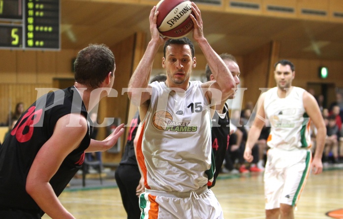 Basketball 2.Bundesliga 2017/18, Grunddurchgang 5.Runde Basketflames vs. Mistelbach Mustangs


