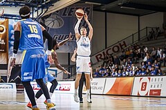 Basketball, Admiral Basketball Superliga 2019/20, Grunddurchgang 6.Runde, Oberwart Gunners, St. Pölten, Saimon Sutt (11)