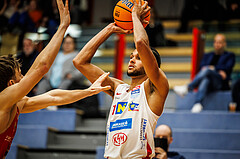 Basketball, win2day Basketball Superliga 2024/25, Grunddurchgang 8.Runde, SKN St. Pölten, Flyers Wels, Philip Konate (1)