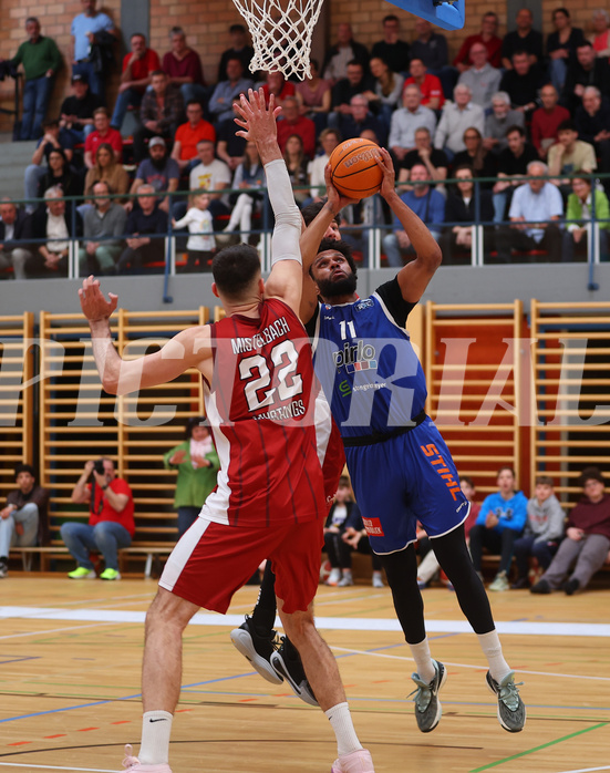 Basketball Zweite Liga 2024/25, Playoffs, Viertelfinale Spiel 1 Mistelbach Mustangs vs. Kufstein Towers


