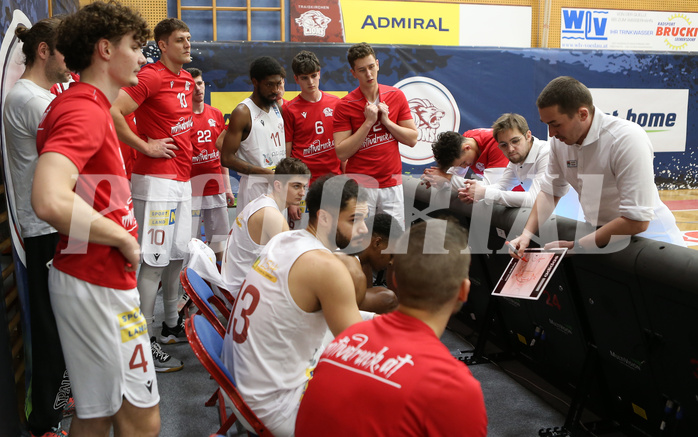 Basketball Superliaga 2021/22, Grunddurchgang 12.Runde Traiskirchen Lions vs. Gmunden Swans