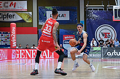 Basketball Superliga 2024/25, Playoff, Viertelfinale Spiel 1, Flyers Wels vs BBC Nord Dragonz,
