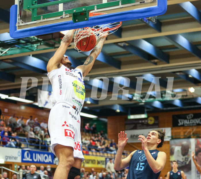 Basketball Superliga 2022/23, Grunddurchgang 14.Runde Gmunden Swans vs. D.C. Timberwolves


