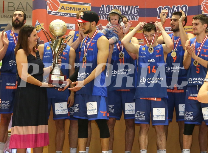 Basketball ABL 2018/19, Playoff HF Spiel 3 Gmunden Swans vs. Kapfenberg Bulls