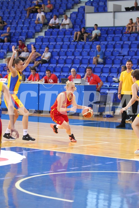FIBA Europe EC U20 Women Division B Romania vs Montenegro