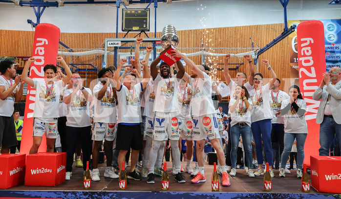 Basketball Superliga 2024/25, Playoffs, Finale Spiel 3 Oberwart Gunners vs. BBC Nord Dragonz



