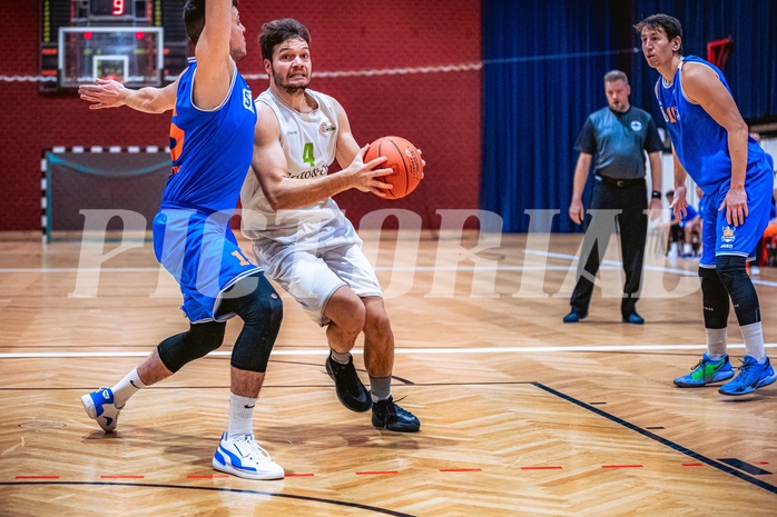 Basketball 2.Bundesliga 2021/22, Grunddurchgang 10.Runde Basket Flames vs. BBU Salzburg
